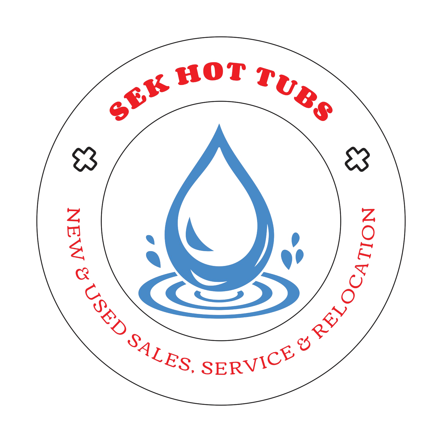 SEK Hot Tubs logo